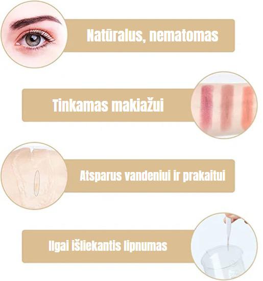 Nematomi Voko Pakėlimo Lipdukai | Atsikratykite Tingios Akies Akimirksniu