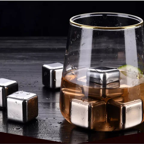 Nerūdijančio Plieno Ledo Kubeliai | Inovatyvi Priemonė Jūsų Gėrimams