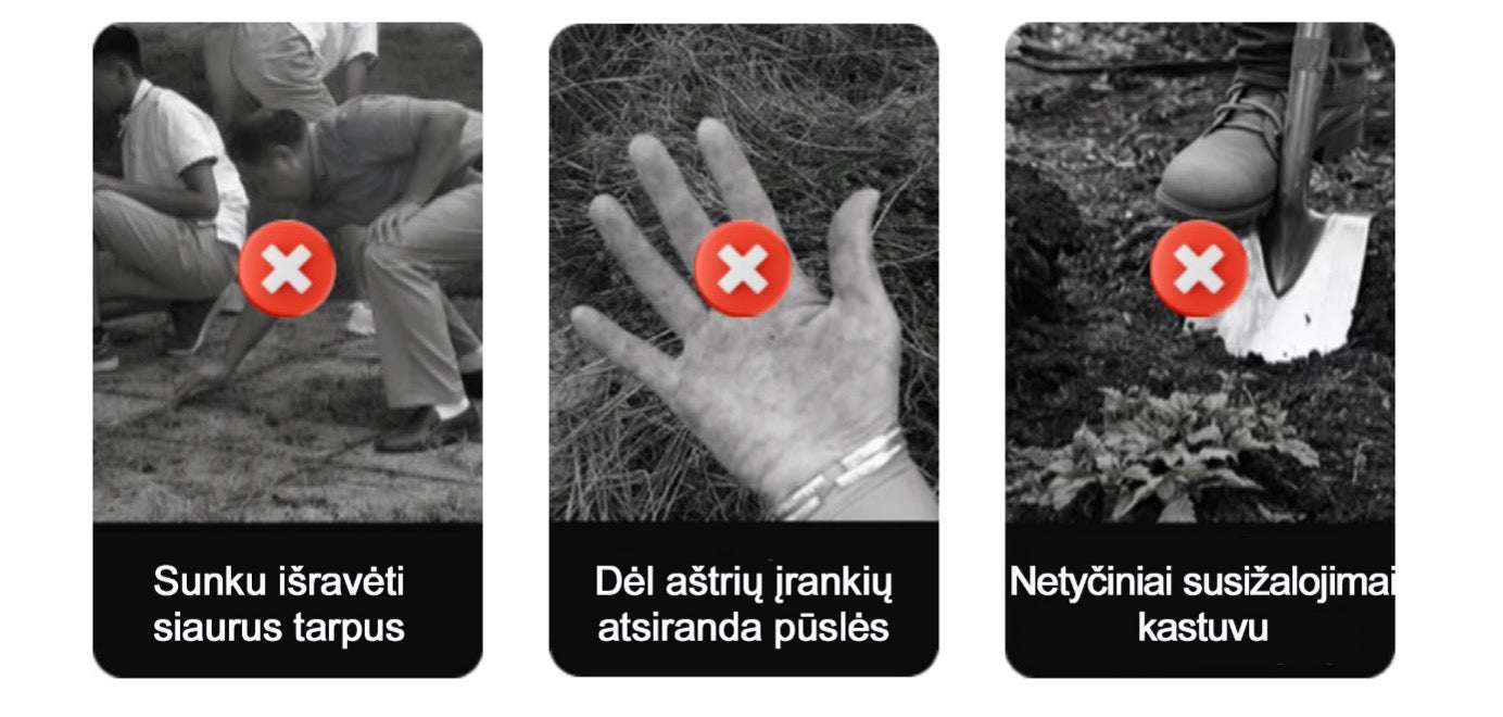 Daugiafunkcinis Piktžolių Kauptukas - Ravėtuvas | Lengvam Darbui Sode Ar Darže
