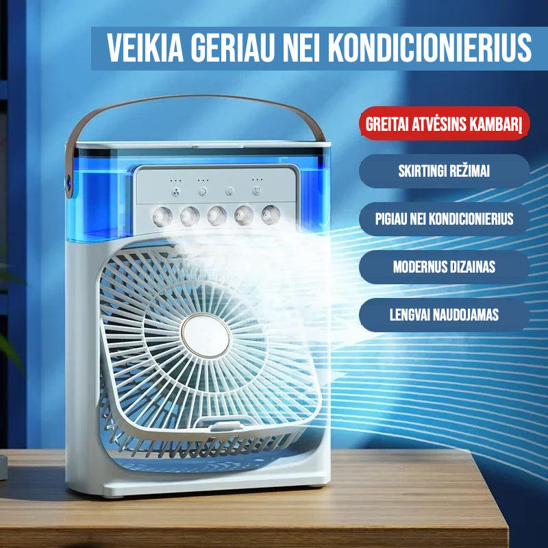 Coldex™ Oro Vėsintuvas | Pigus Ir Efektyvus Būdas Atvėsinti Namus