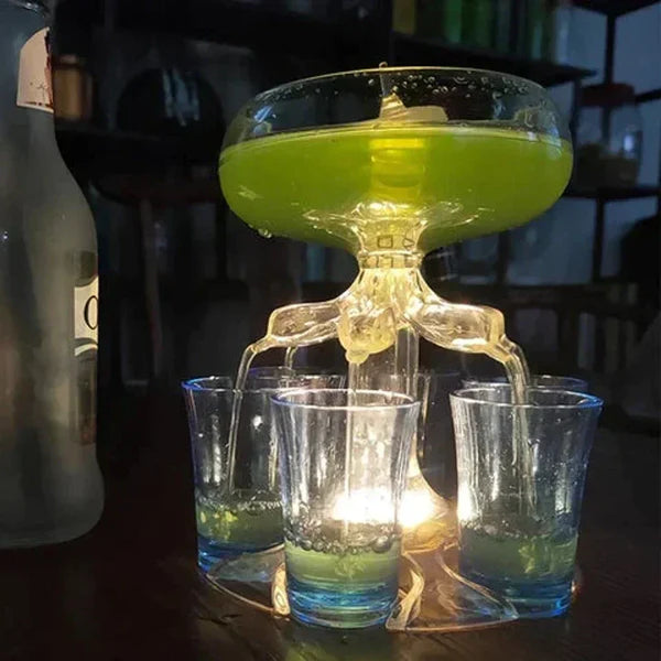 6 Stikliukų Alkoholio Dozatorius | Nebereikės Pilstyti Gėrimų Patiems