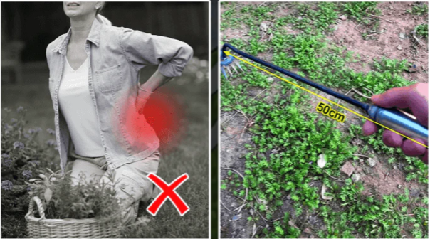 Daugiafunkcinis Piktžolių Kauptukas - Ravėtuvas | Lengvam Darbui Sode Ar Darže