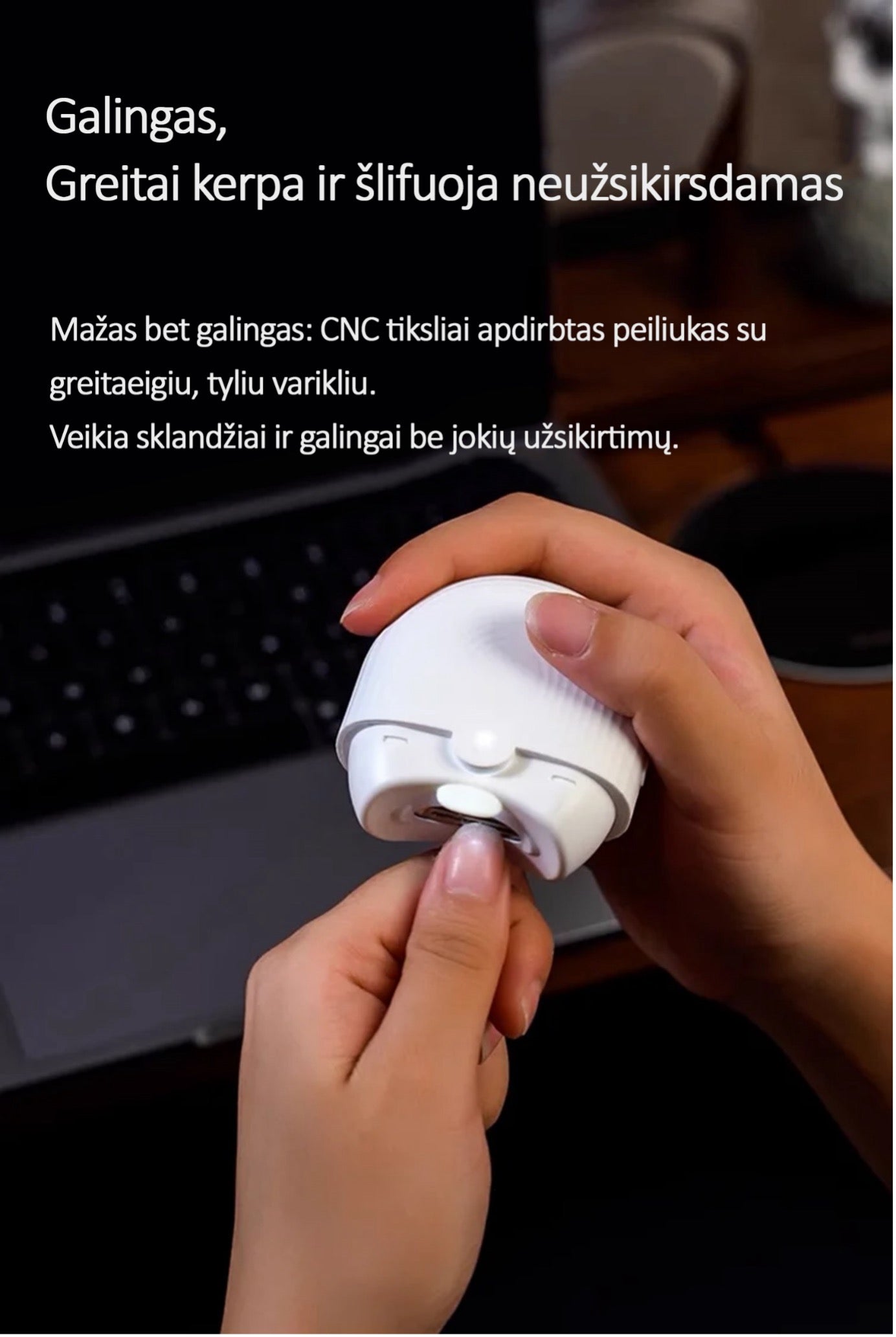 Brice™ Elektrinės Nagų Žirklės | Nusikirpsite Nagus Akimirksniu