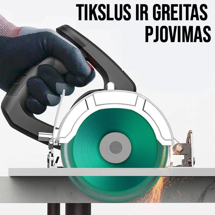 Nesunaikinamas Pjovimo Diskas | Pjaukite Bet Ką Tiksliai Ir Patogiai