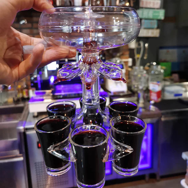 6 Stikliukų Alkoholio Dozatorius | Nebereikės Pilstyti Gėrimų Patiems