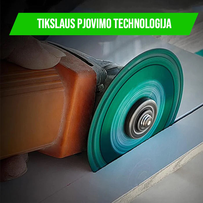 Nesunaikinamas Pjovimo Diskas | Pjaukite Bet Ką Tiksliai Ir Patogiai