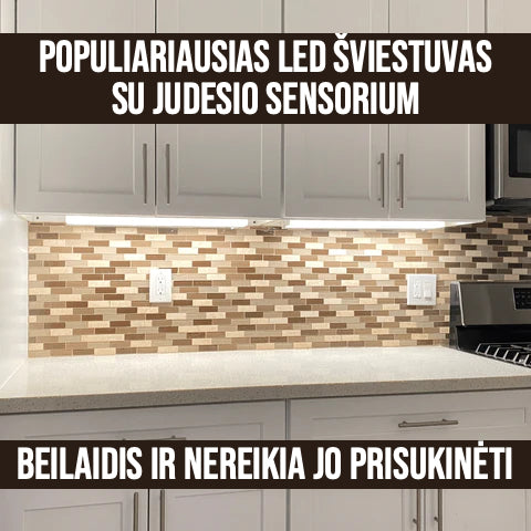 Belaidis Led Šviestuvas Su Judesio Jutikliu | Atnaujinkite Savo Namus
