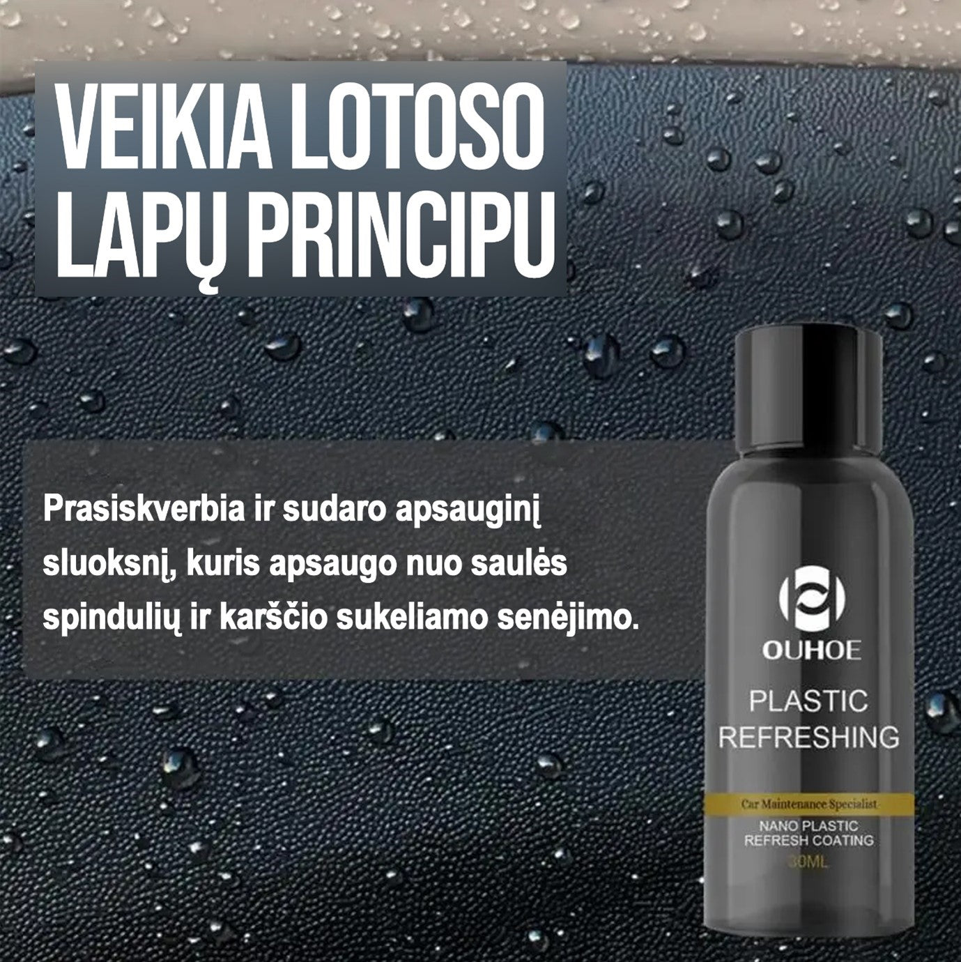 Plastiką Atnaujinanti Priemonė | Atnaujina Ir Apsaugo