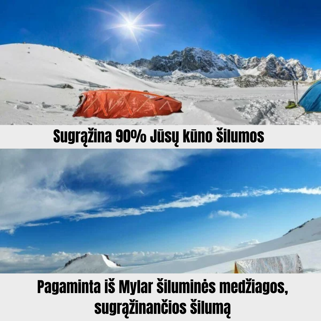 Vandeniui Atsparus Mini Miegmaišis | Sukurtas Taip, Kad Neužimtų Daug Vietos Iškylaujant
