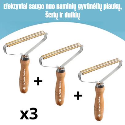 Canine™ Plaukų Surinkimo Šepetys | Geriausia Priemonė Plaukams Rinkti