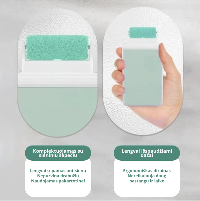 Maskex™ Sienų Maskuoklis | Pigus Bei Efektyvus Būdas Sutvarkyti Sienas