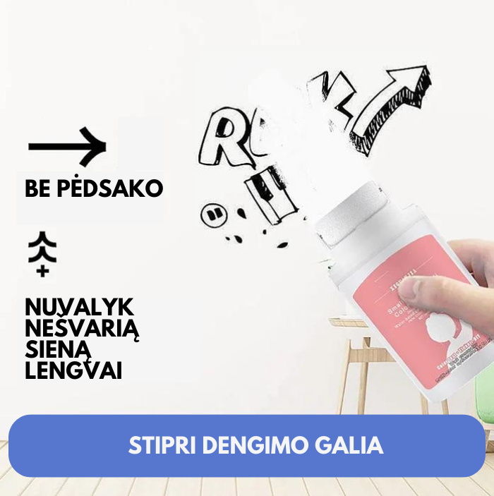 Maskex™ Sienų Maskuoklis | Pigus Bei Efektyvus Būdas Sutvarkyti Sienas