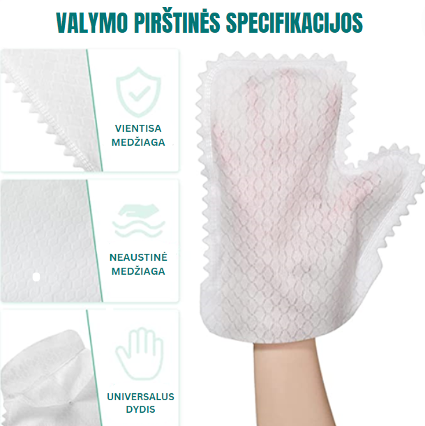 Daugiafunkcinės Valymo Pirštinės | Privalote Išbandyti Šias Valymo Pirštines