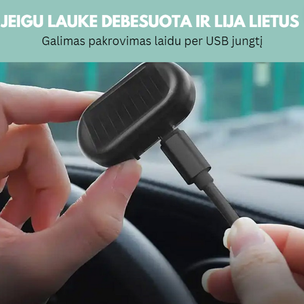 Transporto Priemonės Apsaugos Lemputė | Atbaidykite Vagis Nuo Savo Automobilio