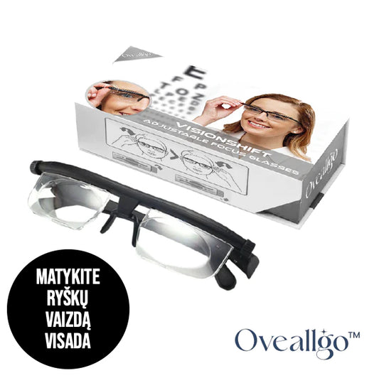 Oveallgo™ Reguliuojami Akiniai | Matykite Ryškų Vaizdą Visada