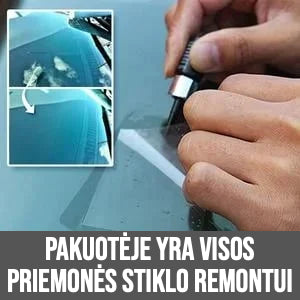 Stiklo Įskilimų Taisymo Skystis | Pigus Būdas Sutvarkyti Įskilimus