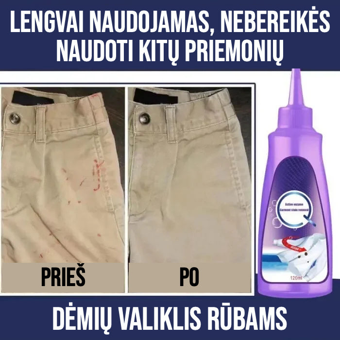 Dėmių Valiklis Rūbams