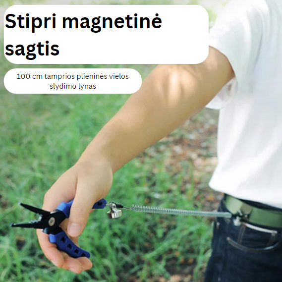 Husq™ Magnetinis Pakabukas | Išlaikys Net 4 Kg Svorį