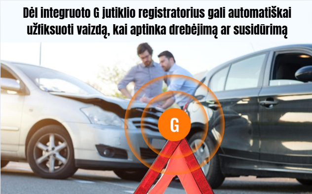 Seurico™ 3 Krypčių Vaizdo Registratorius | Apsisaugokite Kelyje