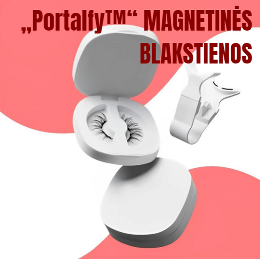 Portalfy™ Magnetinės Blakstienos | Daugkartinio Naudojimo Blakstienos