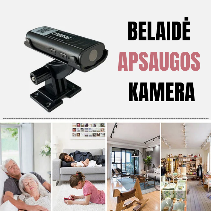 Securix 2.0™ Belaidė Apsaugos Kamera