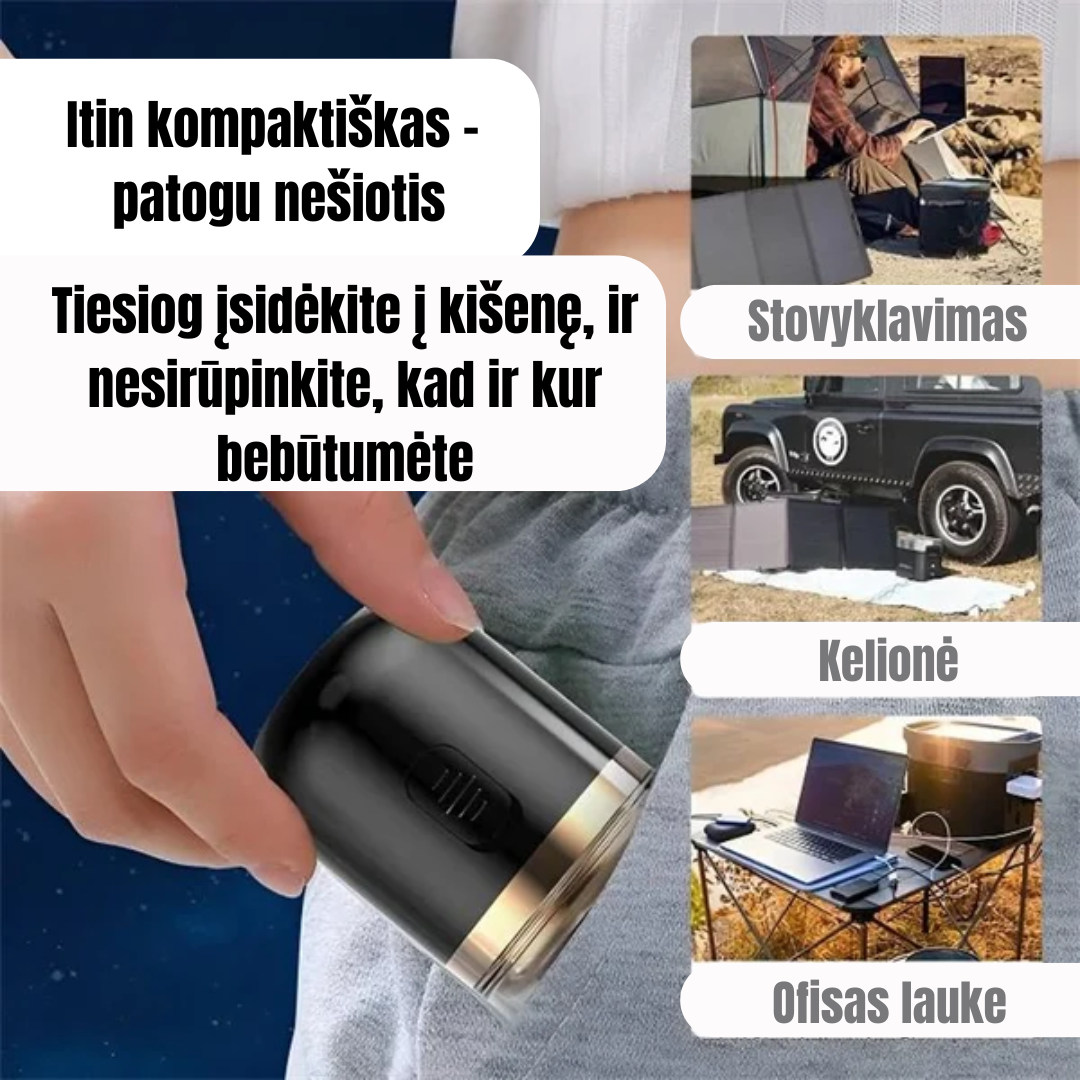 Zynx™ Nešiojamas Mini Elektrinis Skustuvas